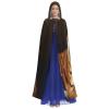 Dwrepo Cool Tiger Halloween Hooded Cloak Full Length Adult Vampire Witch Cape for Halloween Cosplay Costumes view 2