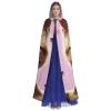Dwrepo Carttoon Cat Halloween Hooded Cloak Full Length Adult Vampire Witch Cape for Halloween Cosplay Costumes view 2