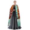 Dahlia Flower Halloween Hooded Cloak Full Length Adult Vampire Witch Cape for Halloween Cosplay Costumes view 3