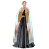 Dwrepo Ice Cream Cones Halloween Hooded Cloak Full Length Adult Vampire Witch Cape for Halloween Cosplay Costumes view 3