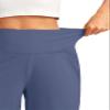 G Gradual Women's 12" Bermuda Long Shorts with Pockets High Waisted Stretch Knee Length Shorts for Women Summer Walking(Universe Blue,L) view 3