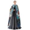 Dwrepo Butterfly Pattern Halloween Hooded Cloak Full Length Adult Vampire Witch Cape for Halloween Cosplay Costumes view 3