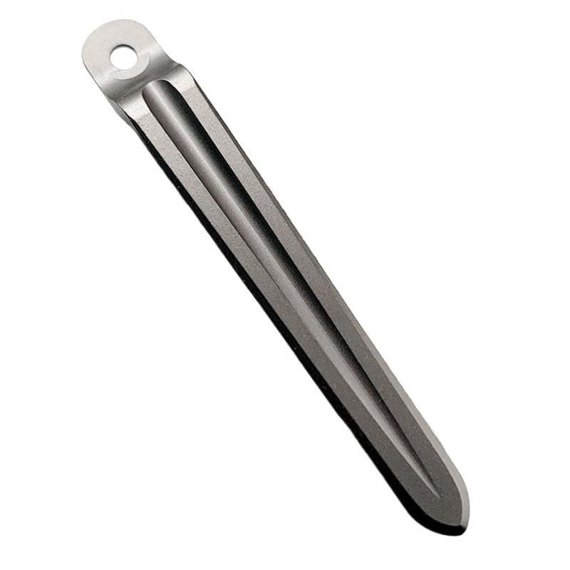 AYULL 1PC Deep Carry Pocket Clip Fits for Chris Reeve, CNC Titanium Integrated Back Clip DIY Replacement Accessory