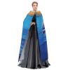 Dwrepo Elegant dolphin Halloween Hooded Cloak Full Length Adult Vampire Witch Cape for Halloween Cosplay Costumes view 3