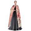 Dwrepo Red carp and cherry blossom Halloween Hooded Cloak Full Length Adult Vampire Witch Cape for Halloween Cosplay Costumes view 3