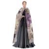 Dwrepo Deer Birds with Flowers Halloween Hooded Cloak Full Length Adult Vampire Witch Cape for Halloween Cosplay Costumes view 3