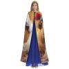 Dwrepo Cute Guinea Pigs Halloween Hooded Cloak Full Length Adult Vampire Witch Cape for Halloween Cosplay Costumes view 2