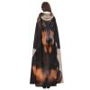 Dwrepo Dachshund Dog Halloween Hooded Cloak Full Length Adult Vampire Witch Cape for Halloween Cosplay Costumes view 4