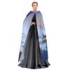 Dwrepo Bald Eagle Flying Halloween Hooded Cloak Full Length Adult Vampire Witch Cape for Halloween Cosplay Costumes view 3