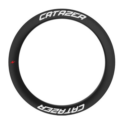 700C Carbon 49mm Depth Wheel Rim, CATAZER 31mm Carbon Fiber Lightweight Durable Tubeless Bicycle Rims for Gravel/CX Road Bike