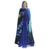 Dwrepo Underwater Fish Halloween Hooded Cloak Full Length Adult Vampire Witch Cape for Halloween Cosplay Costumes view 2