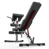 JZOPIDL Adjustable Weight Bench, Heavy Duty Workout Bench Press with Leg Extension and Preacher Pad for Home Gym Fitness, Flat Incline Decline Sit Up Bench view 3