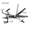 JZOPIDL Adjustable Weight Bench, Heavy Duty Workout Bench Press with Leg Extension and Preacher Pad for Home Gym Fitness, Flat Incline Decline Sit Up Bench view 4