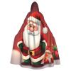 Dwrepo Santa Claus Halloween Hooded Cloak Full Length Adult Vampire Witch Cape for Halloween Cosplay Costumes view 1