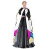 Dwrepo Funny Cartoon Pug Puppy Dog Halloween Hooded Cloak Full Length Adult Vampire Witch Cape for Halloween Cosplay Costumes view 3
