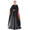 Dwrepo Donut Halloween Hooded Cloak Full Length Adult Vampire Witch Cape for Halloween Cosplay Costumes view 3