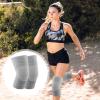 AOZUO Bamboo Knee Sleeve, Elastic Compression Knee Brace Breathable Knee Pads Leg Sleeves Thicken Thermal Knee Braces Relieve Knee Pain Knee Sleeves for Men Women Ski Cycling Dance Running view 3