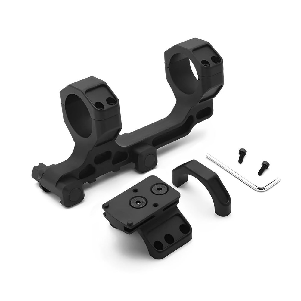 30/34mm Tube Scopes Mount with 12 O'clock TOP Optic T1,T2/RMR/P1,P2 Mount Plate Red Dot Sight BaseTactical Integrated Interface Modular Mount1.54/1.7/1.93" Centerline Heightfor 20mm Picatinny Rail