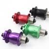 rningo Bike Hub Disc Brake 32H for Dirt Jump/Single Speed Bikes,Chrome-Molybdenum Steel Freehub High Strength Rear Bicycle Rim Hubs M10 Female Bolts (Green) view 2