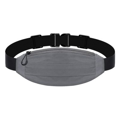 DEZYPZAM Fanny Pack, Waist Bag, Fanny Pack for Men Women, Waterproof Sports Waist Bag Pack, Bumbag, Beltbag, for Casual Travel Hiking Running (Grey)