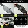 DEZYPZAM Fanny Pack, Waist Bag, Fanny Pack for Men Women, Waterproof Sports Waist Bag Pack, Bumbag, Beltbag, for Casual Travel Hiking Running (Grey) view 4