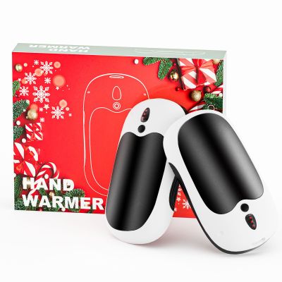 2025 Hand Warmers Rechargeable, 6000mAh Electric Hand Warmers 2 Pack, 20Hrs Long Safe Heat, Portable USB Hand Warmer Heater Therapy Great Gift for Christmas, Outdoors, Hunting, Golf, Camping Men Women