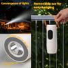 Foldable Camping Light Rechargeable Lantern with 2 Bluetooth Speakers,10000mAh Power Bank,Portable Flashlight with Removable Hook,IP54 Waterproof,1000LM,5 Modes for Camping, Hiking, Fishing,Emergency view 2