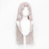 XiongXiongLe Long Straight Blonde Pink Halloween Anime Role Wig for Women Cosplay Anime Costume Hairs Replacement Wigs with Bands for Women Adult Cos Party Halloween Christmas Comic view 2