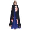 Dwrepo Red Cute Piggy Halloween Hooded Cloak Full Length Adult Vampire Witch Cape for Halloween Cosplay Costumes view 2