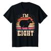 Kids Sheep 8 Year Old Birthday Boy Girl 8th Sheep Birthday T-Shirt view 1