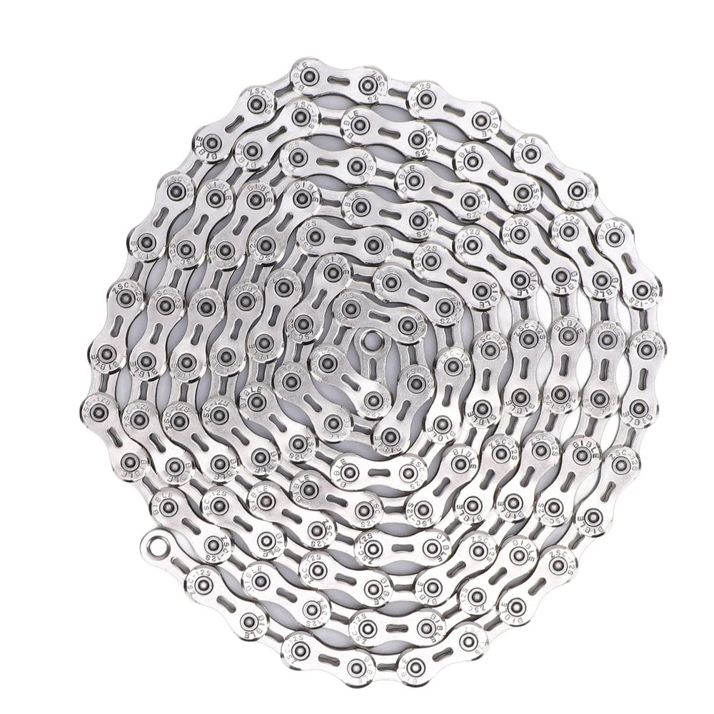 12 Speed Chain, Lightweight Mountain Road Chain with High Strength and Durability, 116 Links Steel Derailleur Chain, for Road Mountain Racing Cycling (3#)