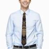 VFMNT Men's Necktie Moth Neck Tie Men's Tie Novelty Necktie Skinny Tie for Wedding Groom Party view 3