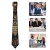 VFMNT Men's Necktie Moth Neck Tie Men's Tie Novelty Necktie Skinny Tie for Wedding Groom Party view 4