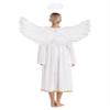 Lorilida 3 Pcs Halloween Angel Costume for Woman White Angel Gown with Headband and White Wing Ivory XX-Large view 2