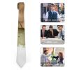 VFMNT Men's Necktie Rabbit And Butterfly Neck Tie Men's Tie Novelty Necktie Skinny Tie for Wedding Groom Party view 4