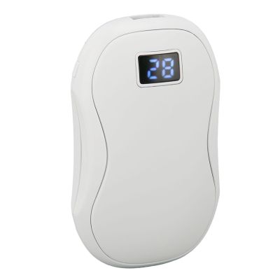 Electric Hand Warmer Autumn Winter 4060 Adjustable USB Rechargeable Hand Warmer with Digital Display for Home Travel