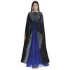 Cool Rottweiler Dog Art Halloween Hooded Cloak Full Length Adult Vampire Witch Cape for Halloween Cosplay Costumes view 2