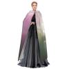 Dwrepo White Swan Halloween Hooded Cloak Full Length Adult Vampire Witch Cape for Halloween Cosplay Costumes view 3