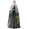 Dwrepo Large Golf Course Halloween Hooded Cloak Full Length Adult Vampire Witch Cape for Halloween Cosplay Costumes view 3