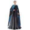Dwrepo Skeleton on the water Halloween Hooded Cloak Full Length Adult Vampire Witch Cape for Halloween Cosplay Costumes view 3
