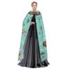 Dwrepo Cartoon Cute Otter Halloween Hooded Cloak Full Length Adult Vampire Witch Cape for Halloween Cosplay Costumes view 3