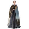 Dwrepo Eiffel Tower Halloween Hooded Cloak Full Length Adult Vampire Witch Cape for Halloween Cosplay Costumes view 3