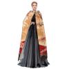 Dwrepo Sun Reflection Halloween Hooded Cloak Full Length Adult Vampire Witch Cape for Halloween Cosplay Costumes view 3