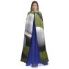 Dwrepo Golf Halloween Hooded Cloak Full Length Adult Vampire Witch Cape for Halloween Cosplay Costumes view 2