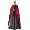 Dwrepo Red Rose Halloween Hooded Cloak Full Length Adult Vampire Witch Cape for Halloween Cosplay Costumes view 3
