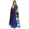 Dwrepo Hippos Halloween Hooded Cloak Full Length Adult Vampire Witch Cape for Halloween Cosplay Costumes view 2