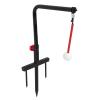 banapoy Golf Swing Trainer, Golf Practice Swing Groover and Hitting Training Aid, Ground Plugged Golf Swing Aid Practice Equipment, Adjustable Height Golf Practice Simulator for Training
