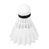 Badminton Shuttlecocks, Badminton Shuttlecocks Feather Shuttlecocks with Storage Case 6Pcs White PVC Badminton Balls Shuttlecocks Lightweight and Portable for Practice and Casual view 3