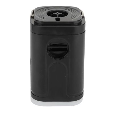 Electric Inflate Deflate Pump, Portable Air Pump with 5 Nozzles, LED Light, Powerful Inflation for Air Beds, Camping Mats, Swim Rings