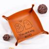 Boo Basket Stuffers for Him Her, Spooky Valet Tray for Girlfriend Boyfriend, Cute Halloween Decor, You Are My Boo Leather Tray Jewelry Dish,Mens Boo Basket Essentials view 3